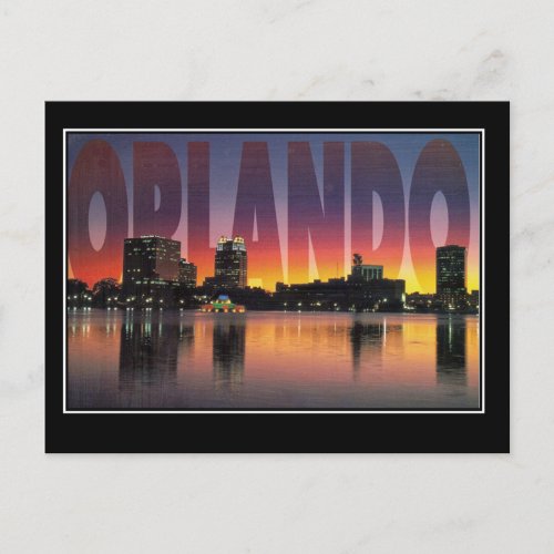Orlando Florida Vintage Travel Postcard