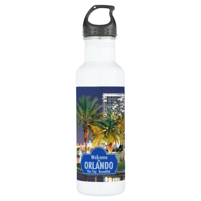 Orlando Florida Water Bottle (Front)