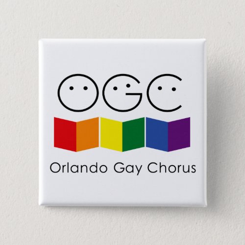 Orlando Gay Chorus Square Pin