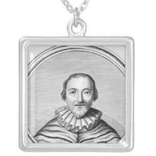 Orlando Gibbons, engraved by J. Caldwall Silver Plated Necklace