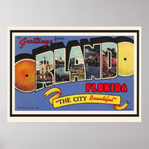 Orlando Greeting 20x28 Poster