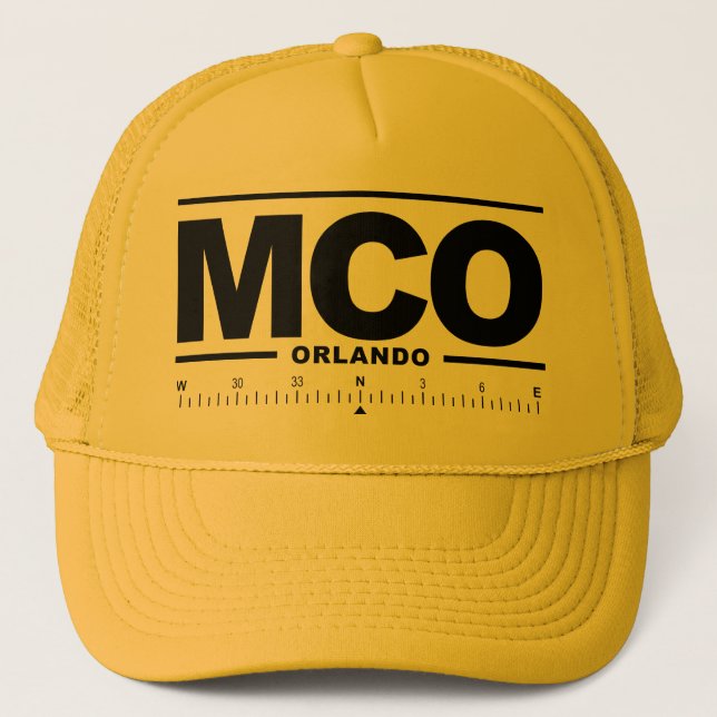 Orlando International Airport MCO Trucker Hat (Front)
