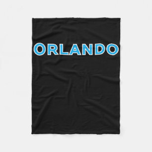 Orlando Soccer Fan Support Stadium Show Your Pride Fleece Blanket