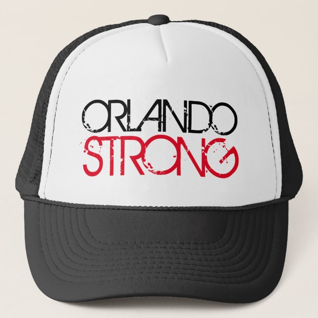 ORLANDO STRONG TRUCKER HAT (Front)
