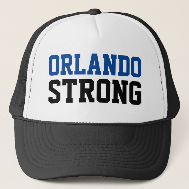 ORLANDO STRONG TRUCKER HAT (Front)