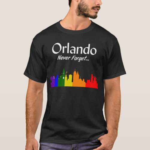Orlando Tragedy Gay Support T_Shirt