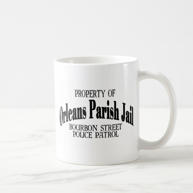 Orleans Parish Jail Coffee Mug (Right)