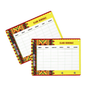Ormanental  dry erase board with keychain holder