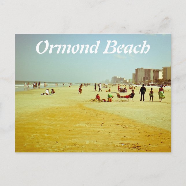 ormond beach postcard (Front)