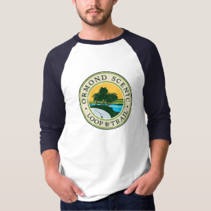 Ormond Scenic Loop and Trail Men's Raglan T-Shirt