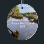 Ormond Scenic Loop and Trail Ornament<br><div class="desc">Celebrate the holidays and show your support for the Ormond Scenic Loop and Trail with this ornament while supporting the Ormond Scenic Loop and Trail. This photo was taken along Highbridge Road overlooking the Halifax River. Official Merchandise - 100% of the profits go to Ormond Scenic Loop and Trail.</div>