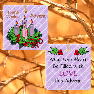 Ornament #4 of 4: 4th Week of Advent (LOVE)