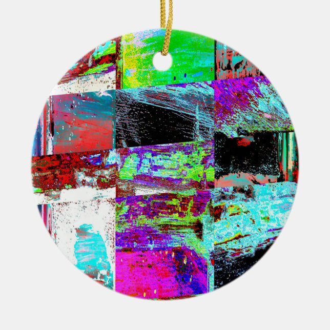 Ornament – Abstract Grid (Front)