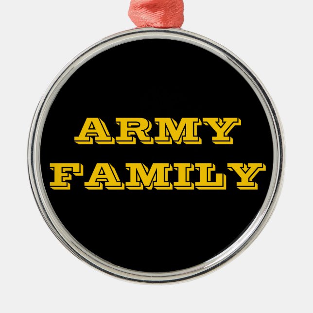 Ornament Army Family (Front)