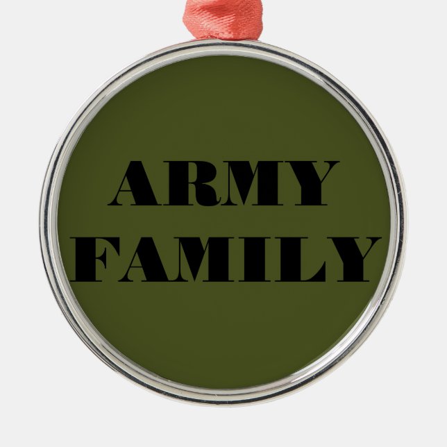 Ornament Army Family (Front)