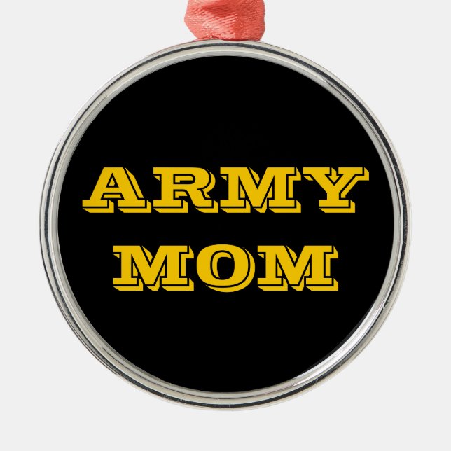 Ornament Army Mom (Front)