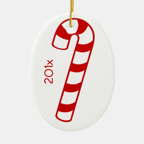 Ornament _ Candy Cane with Name and Year
