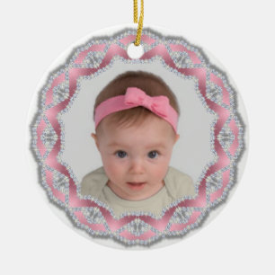 Ornament - Christmas - Baby Girl Bling