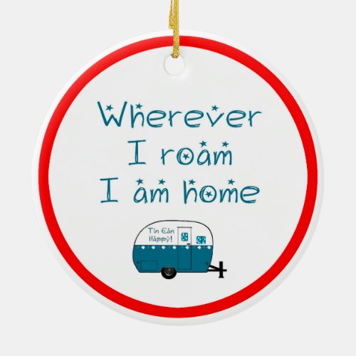 ORNAMENT Christmas Camper