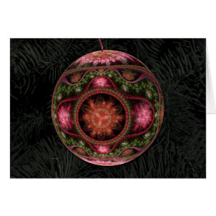 Ornament Christmas Card 