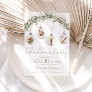 Ornament Christmas Party Invitation