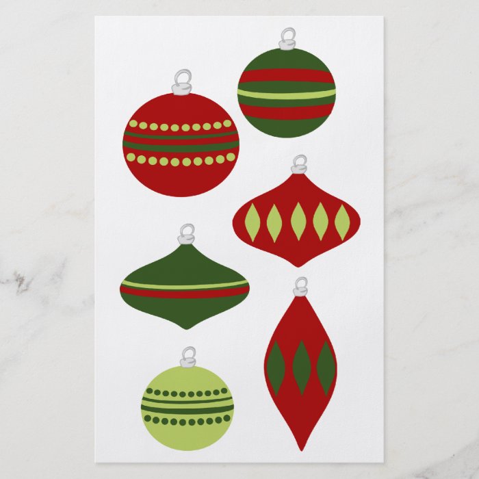 Ornament Cut Outs Flyer