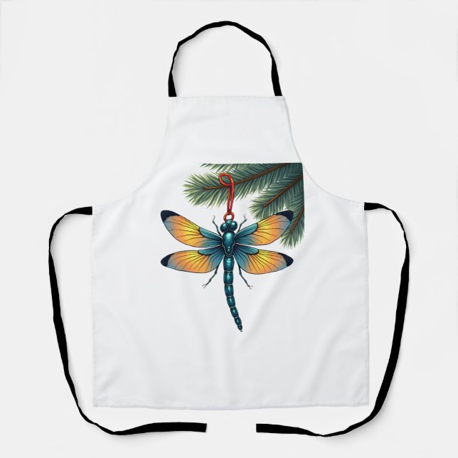Ornament Dragonfly Apron (Front)