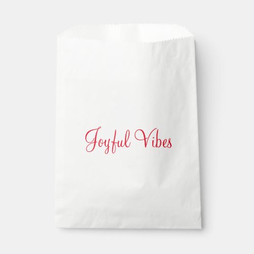 Ornament Favor Bag