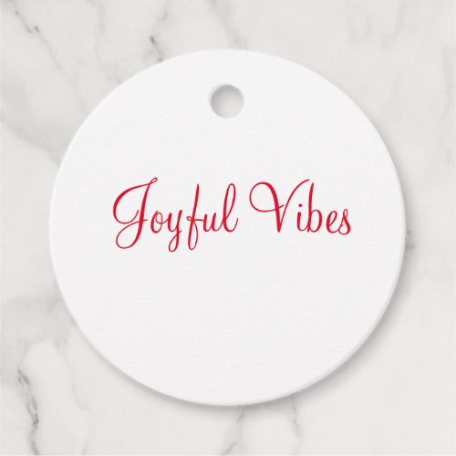 Ornament Favor Tags