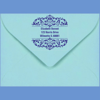 Ornament Filigree  Self-inking Stamp by Cardgallery at Zazzle