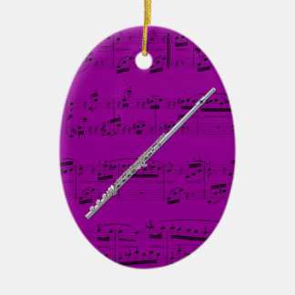 Ornament - Flute - Pick your color