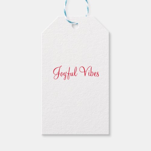 Ornament Gift Tags