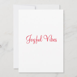 Ornament Holiday Card