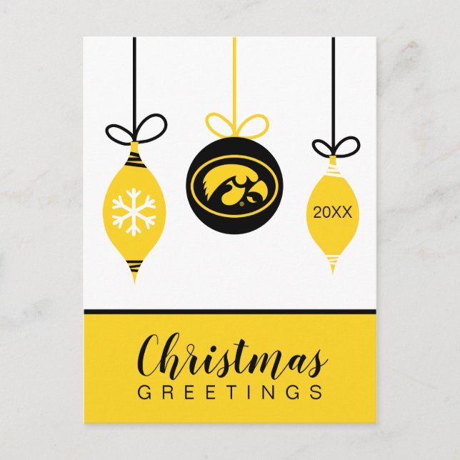 Ornament Holiday Postcard (Front)