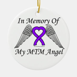 Ornament-In Memory of My MTM Angel Ceramic Ornament