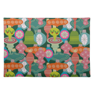 Ornament Jumble Cloth Placemat