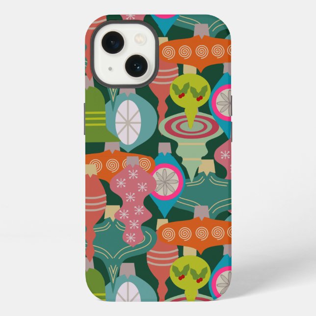 Ornament Jumble Iphone Case (Back)