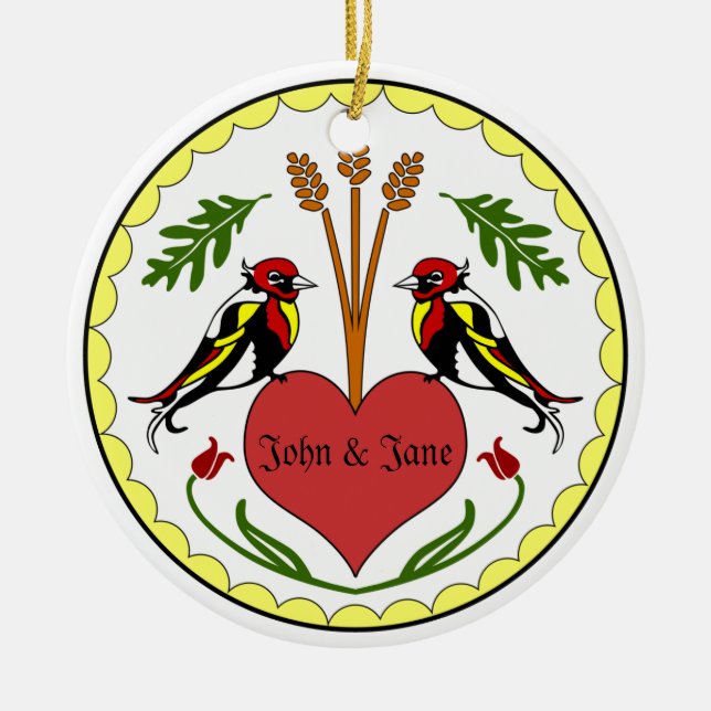 Ornament - Long, Happy Relationship Hex (Front)