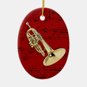 Ornament - Marching Mellophone- Pick your color