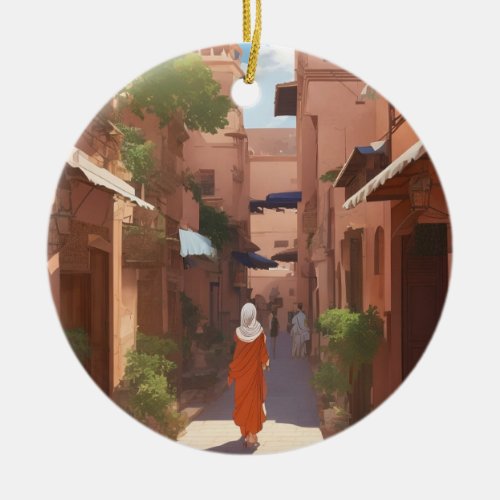 Ornament marrakech ai painting art