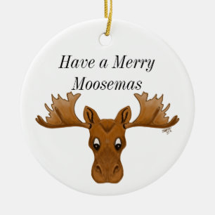 Ornament Moose, merry moosemas