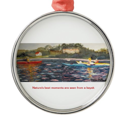 Ornament Nature's best moments kayak