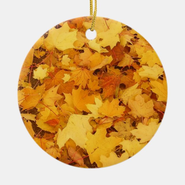 Ornament of Autumn Leaves (Front)