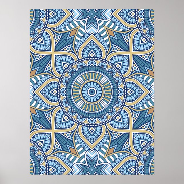 Ornament Pattern 2 Poster (Front)