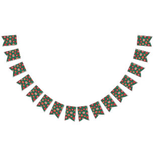 Ornament pattern bunting flags