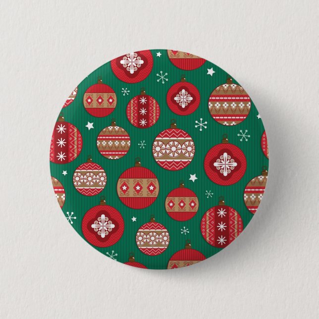 Ornament pattern button (Front)