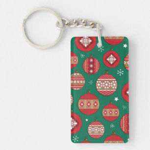 Ornament pattern keychain