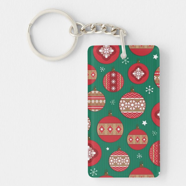 Ornament pattern keychain (Front)