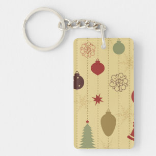 Ornament pattern keychain
