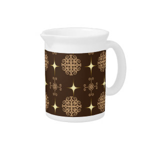 ornament patterns drink pitcher